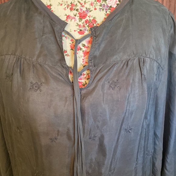 Johnny Was Vintage Silk Dress - Picture 4 of 10